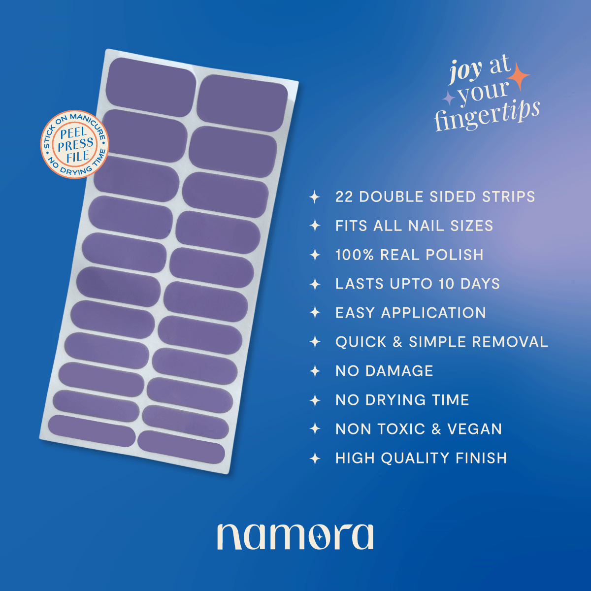 nail wraps by namora