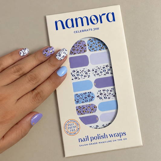 Purple Panther Nail Wraps