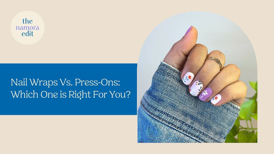 comparison of nail wraps and press on nails