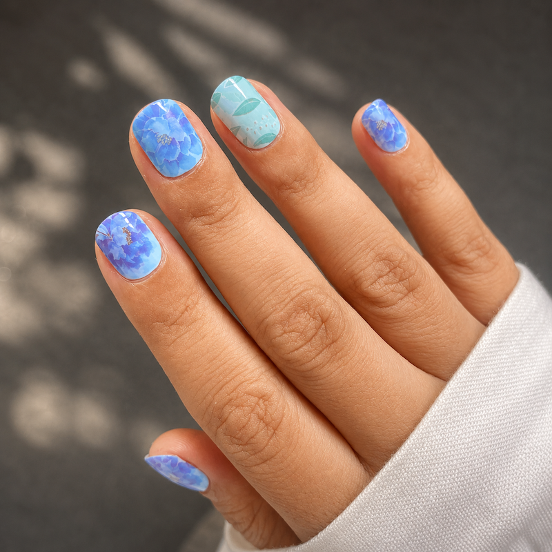 Dream of Blue Nail Wraps