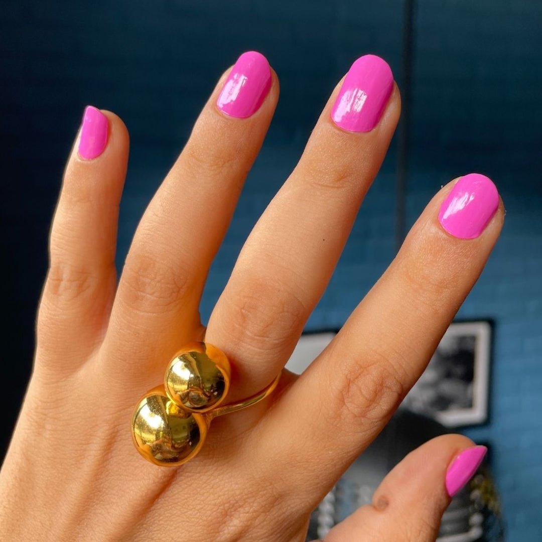 Hot Pink Nail Wraps