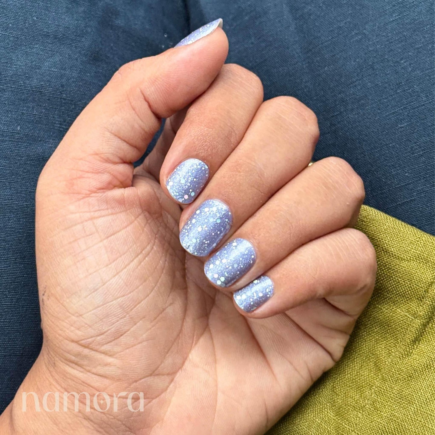 Starlight Blue Nail Wraps