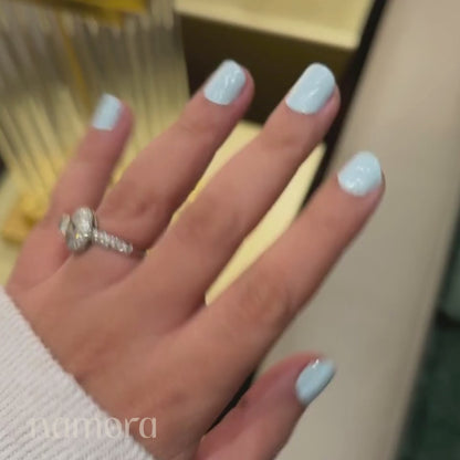 Baby Blue Nail Wraps