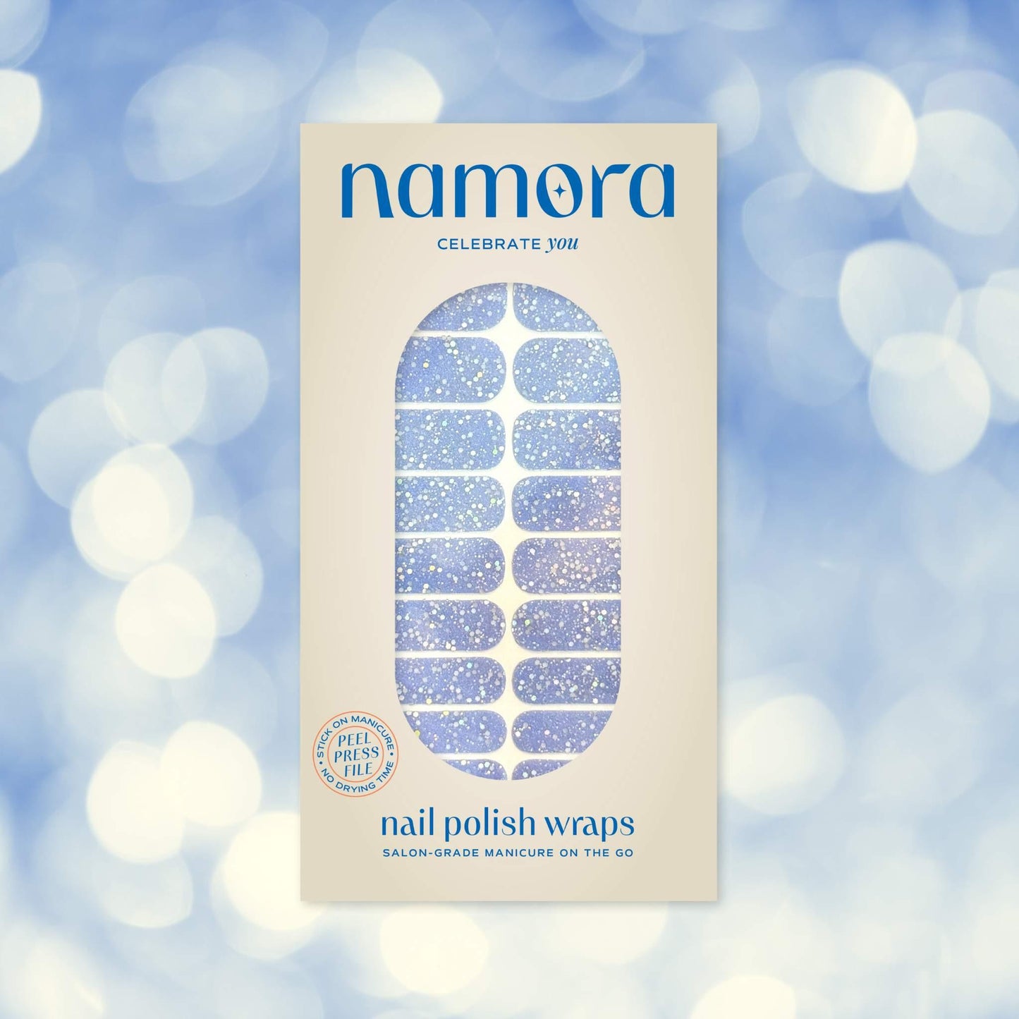 Starlight Blue Nail Wraps